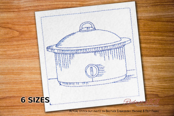 Crock Pot Redwork: A Designer’s Review for Craft Fairs