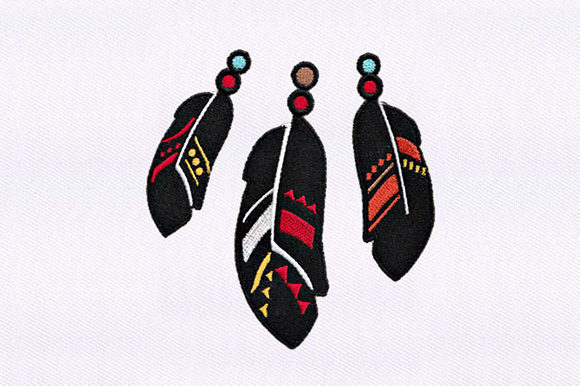 Decorated Feathers: A Holiday Embroidery Review