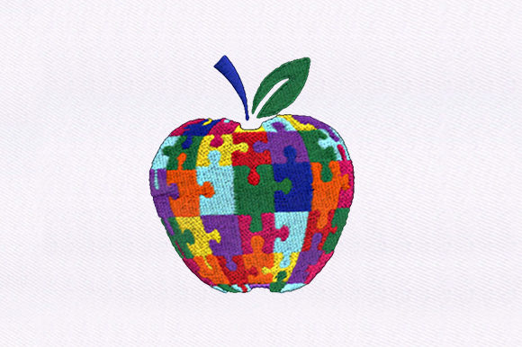 Jigsaw Apple: A Sweet Embroidery Review