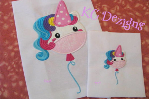 Review: Cute Unicorn Balloon Applique for Craft Fairs