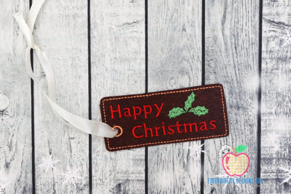 Review: Happy Christmas in the Hoop Ornament Design
