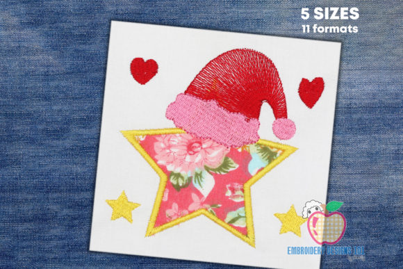 Reviewing the Christmas Star Hat Applique Design